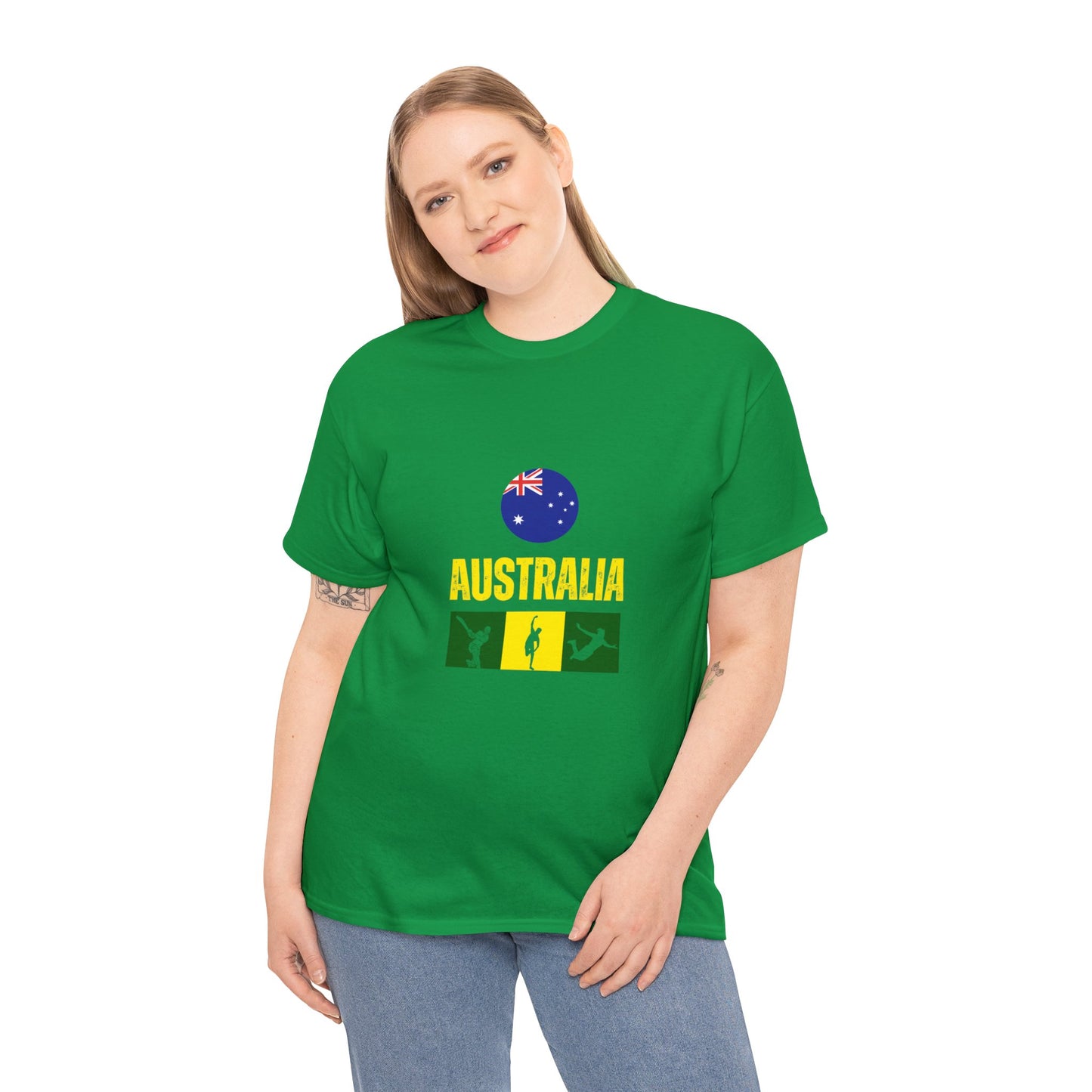 Australia's World Cup 2024 Edition T-shirt - Unisex Heavy Cotton Tee