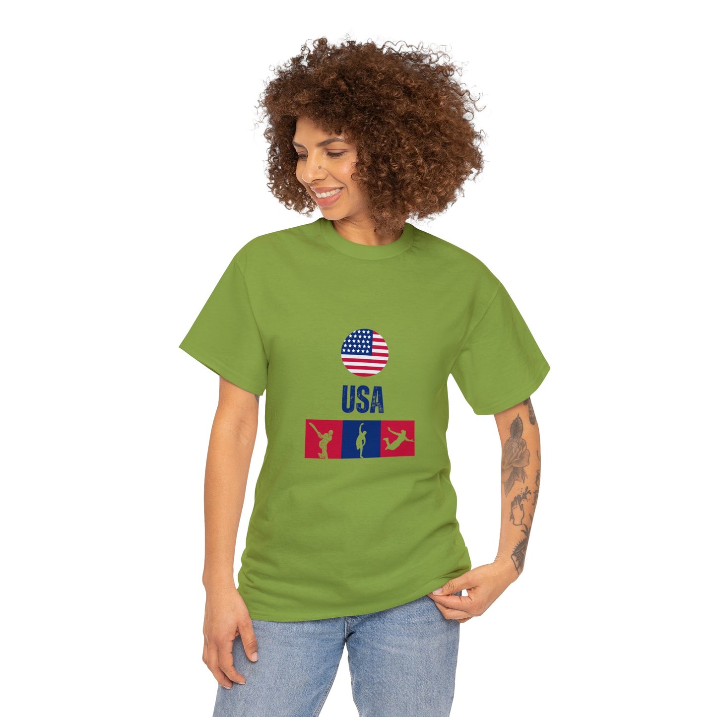 USA's World Cup 2024 Edition T-shirt - Unisex Heavy Cotton Tee