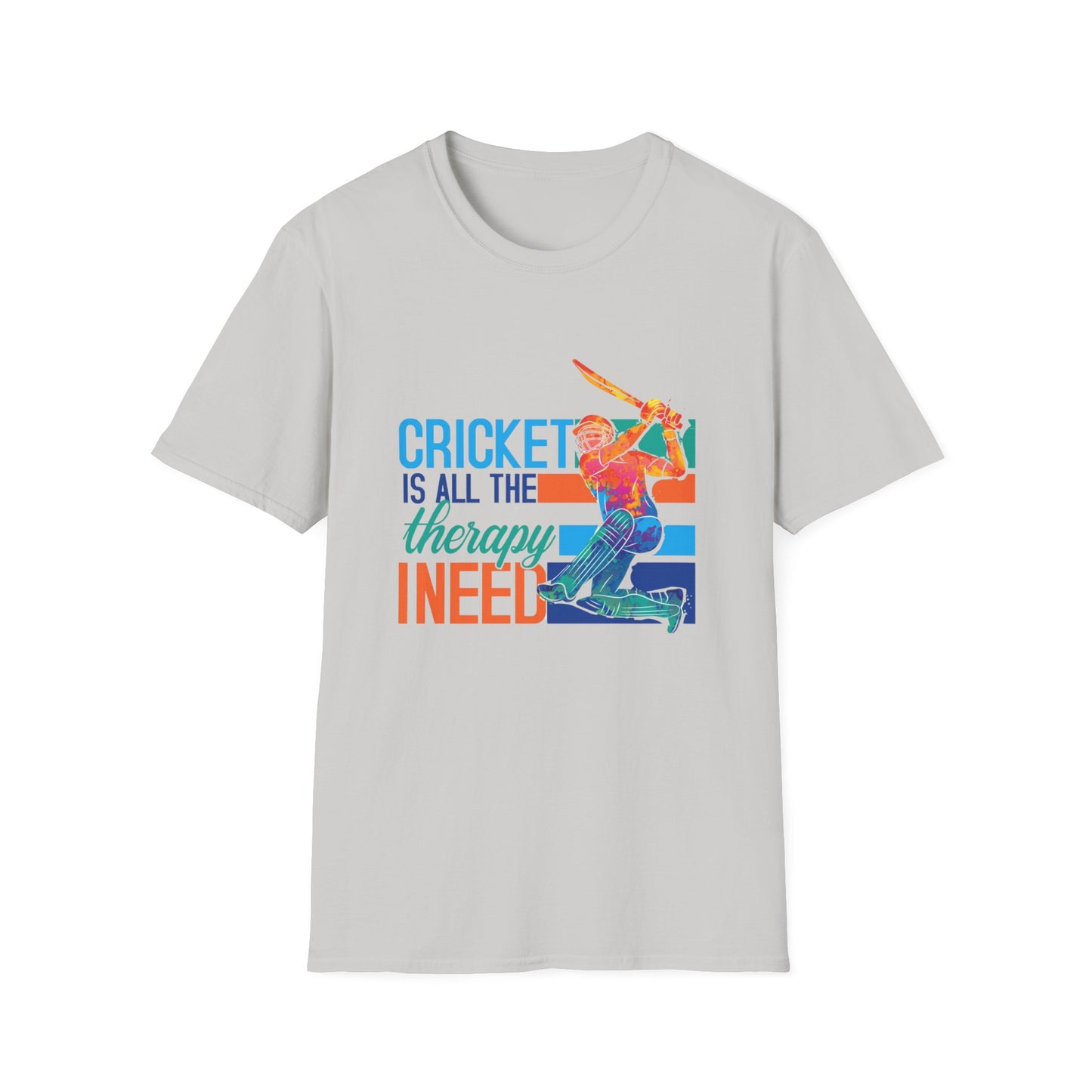 Cricket is All The Therapy I Need | Cricket T-shirt