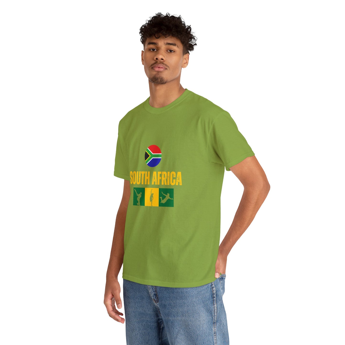 South Africa's World Cup 2024 Edition T-shirt - Unisex Heavy Cotton Tee