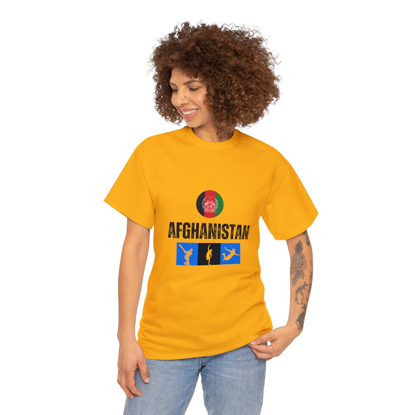 Afghanistan's World Cup 2024 Edition T-shirt - Unisex Heavy Cotton Tee