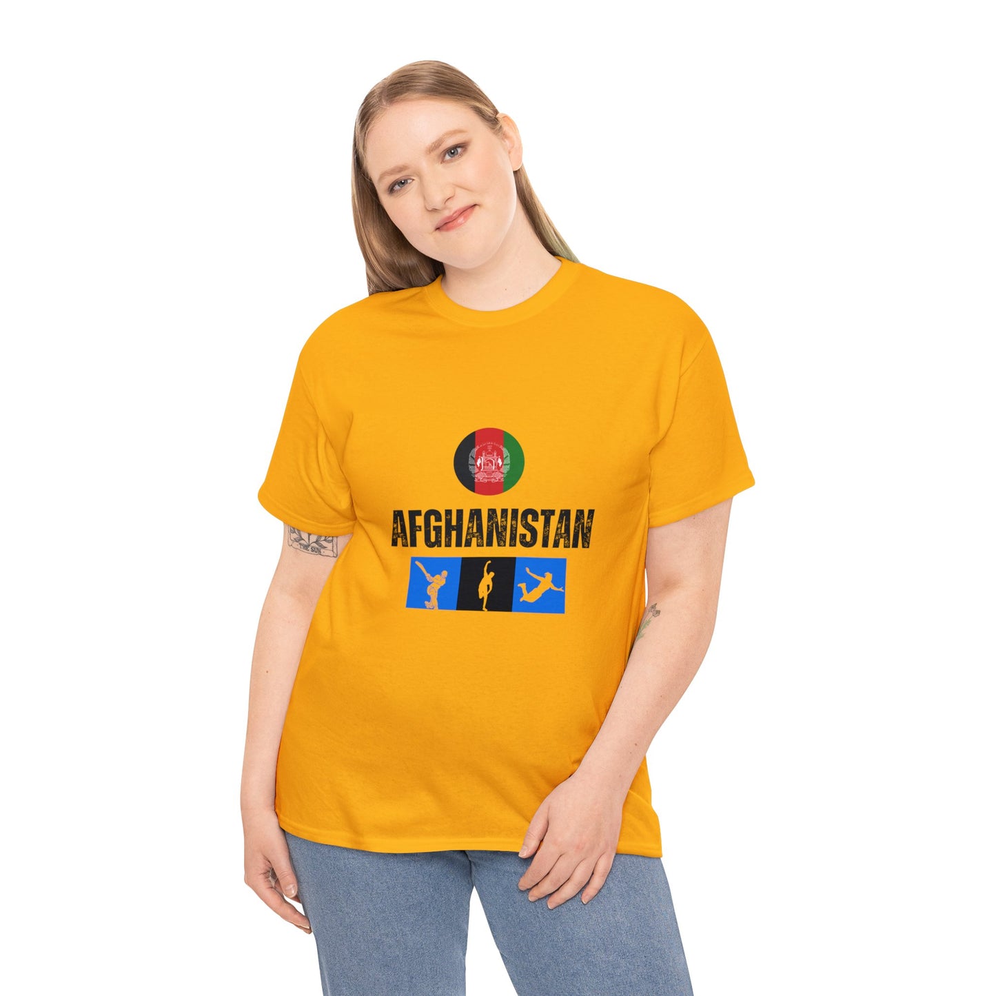 Afghanistan's World Cup 2024 Edition T-shirt - Unisex Heavy Cotton Tee