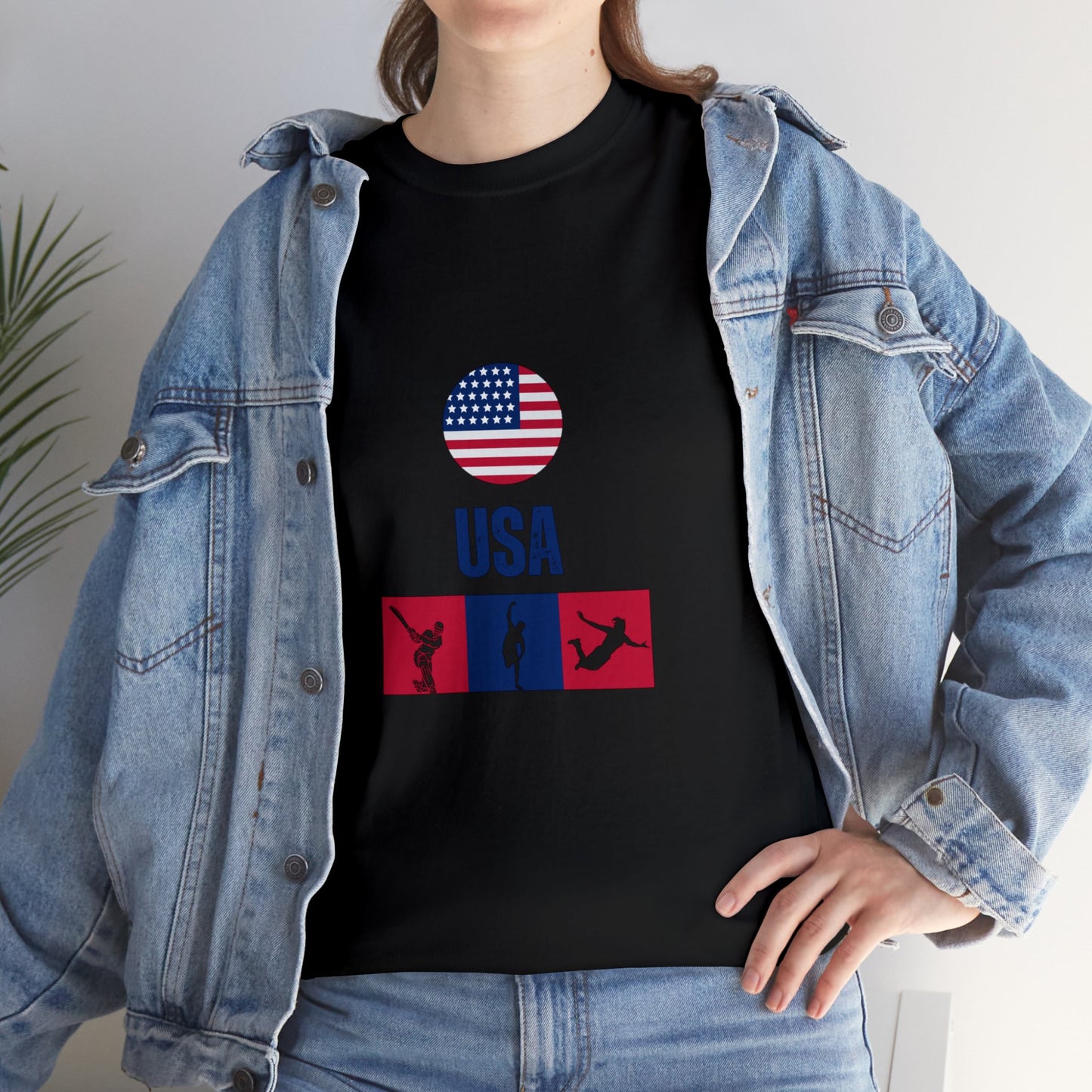 USA's World Cup 2024 Edition T-shirt - Unisex Heavy Cotton Tee