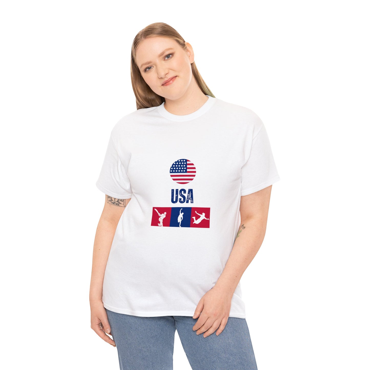 USA's World Cup 2024 Edition T-shirt - Unisex Heavy Cotton Tee