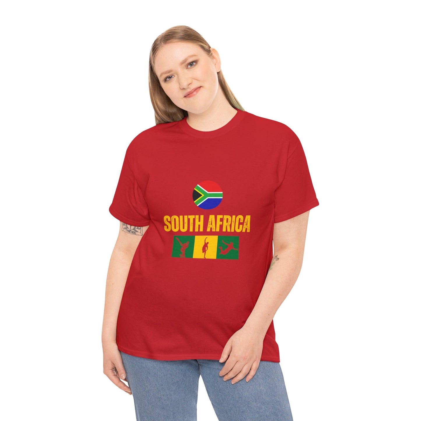 South Africa's World Cup 2024 Edition T-shirt - Unisex Heavy Cotton Tee