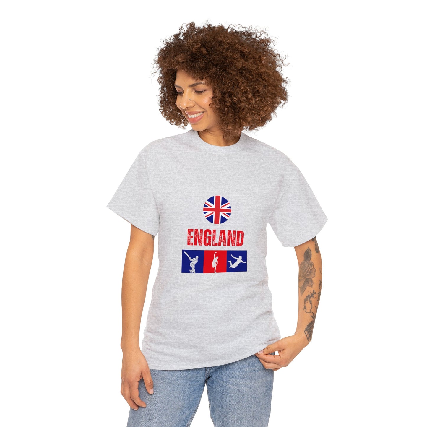 England's World Cup 2024 Edition T-shirt - Unisex Heavy Cotton Tee