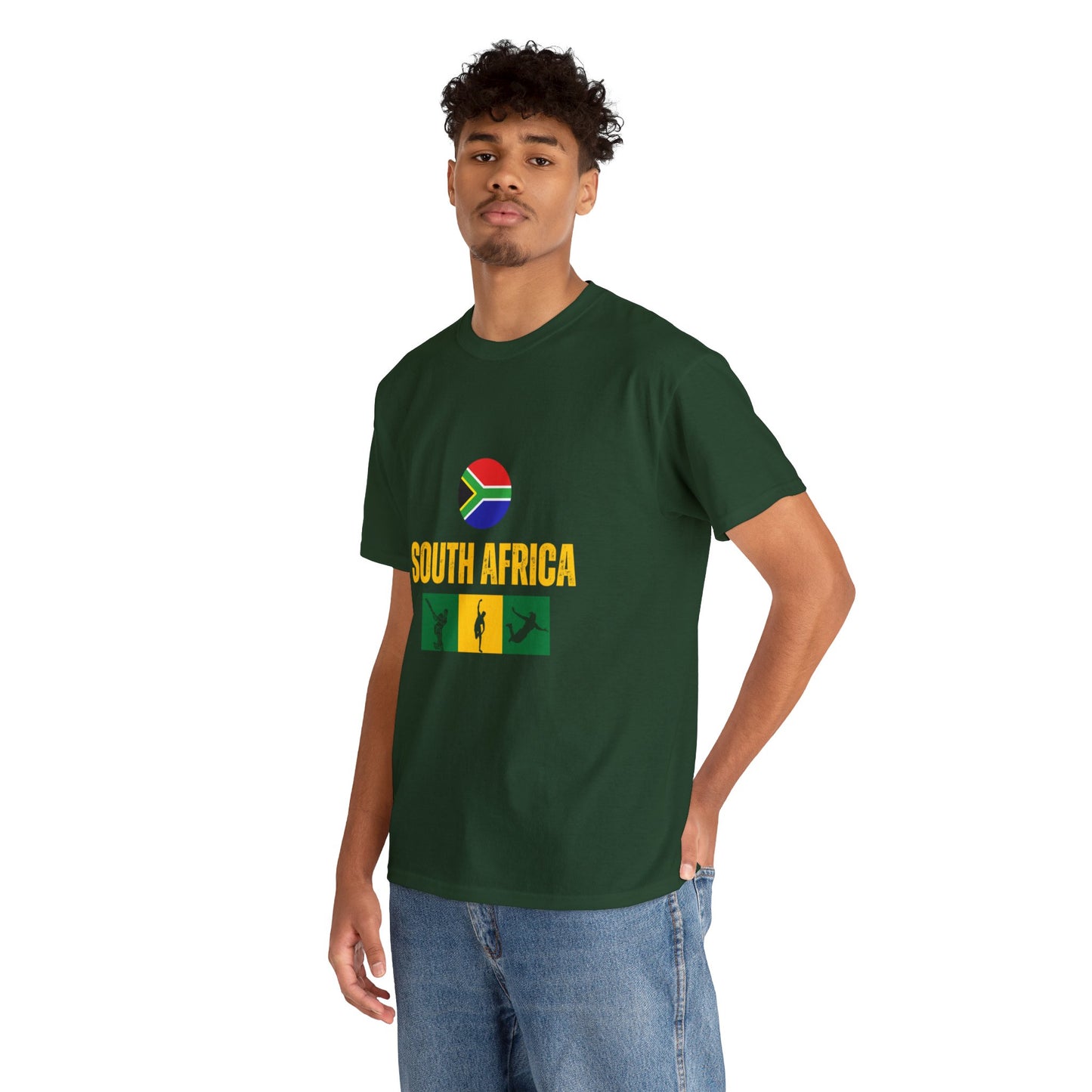 South Africa's World Cup 2024 Edition T-shirt - Unisex Heavy Cotton Tee