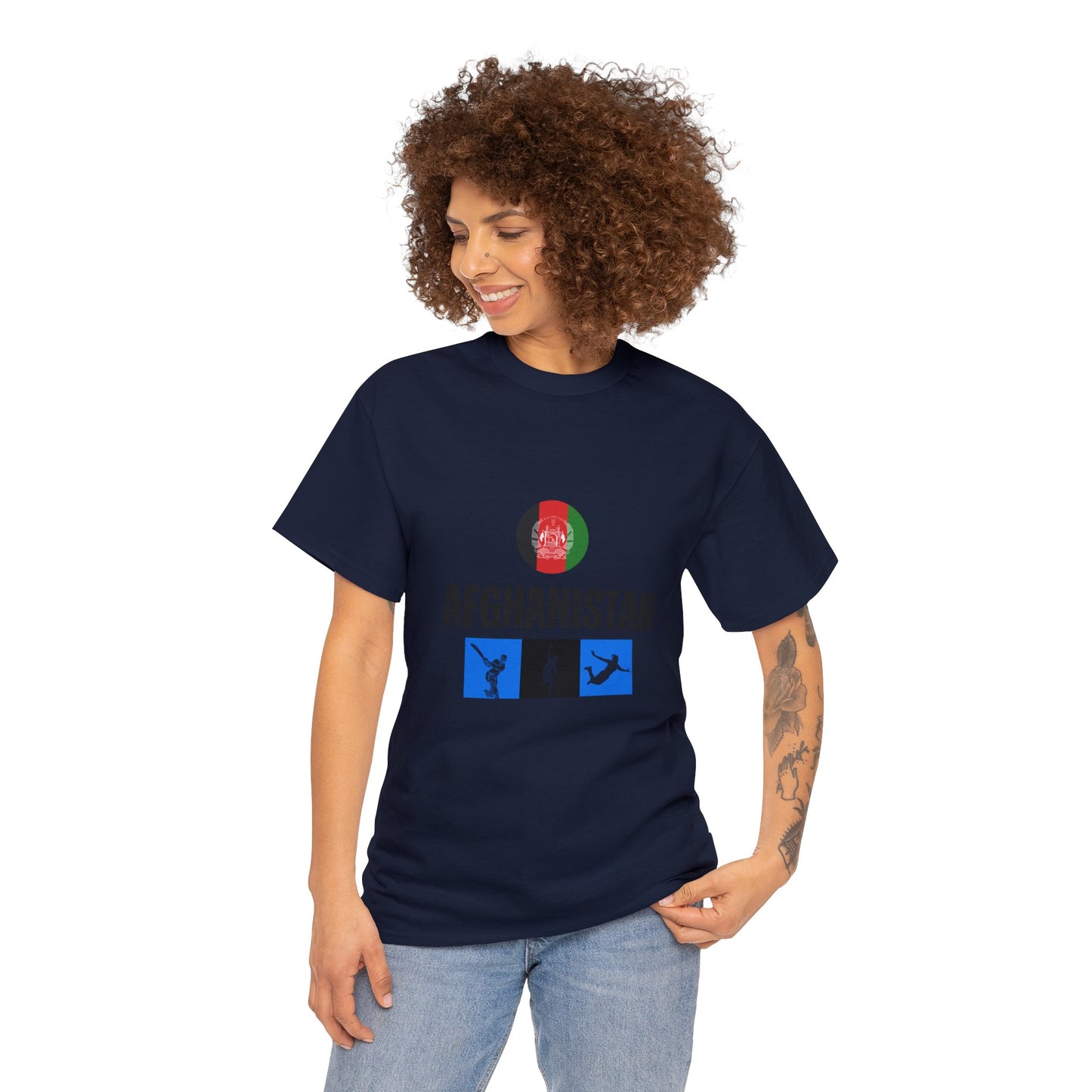 Afghanistan's World Cup 2024 Edition T-shirt - Unisex Heavy Cotton Tee