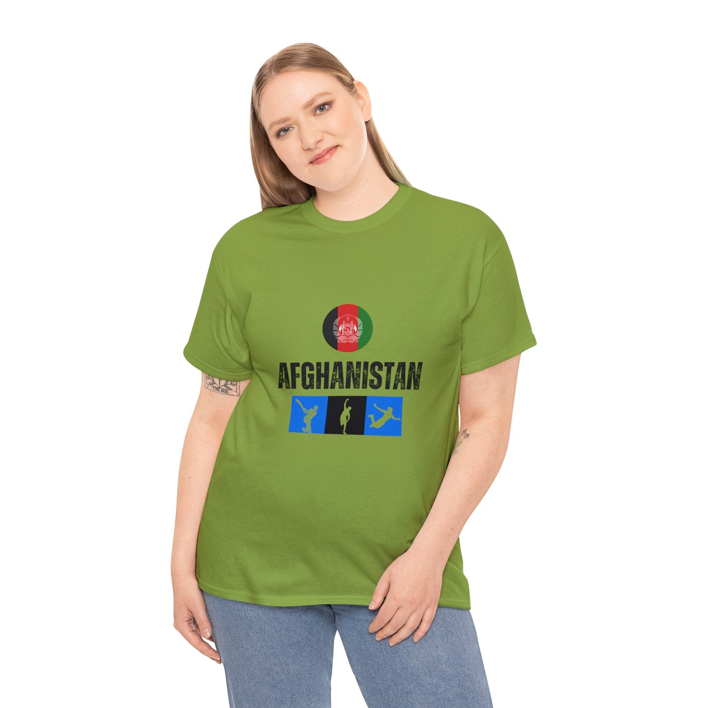 Afghanistan's World Cup 2024 Edition T-shirt - Unisex Heavy Cotton Tee