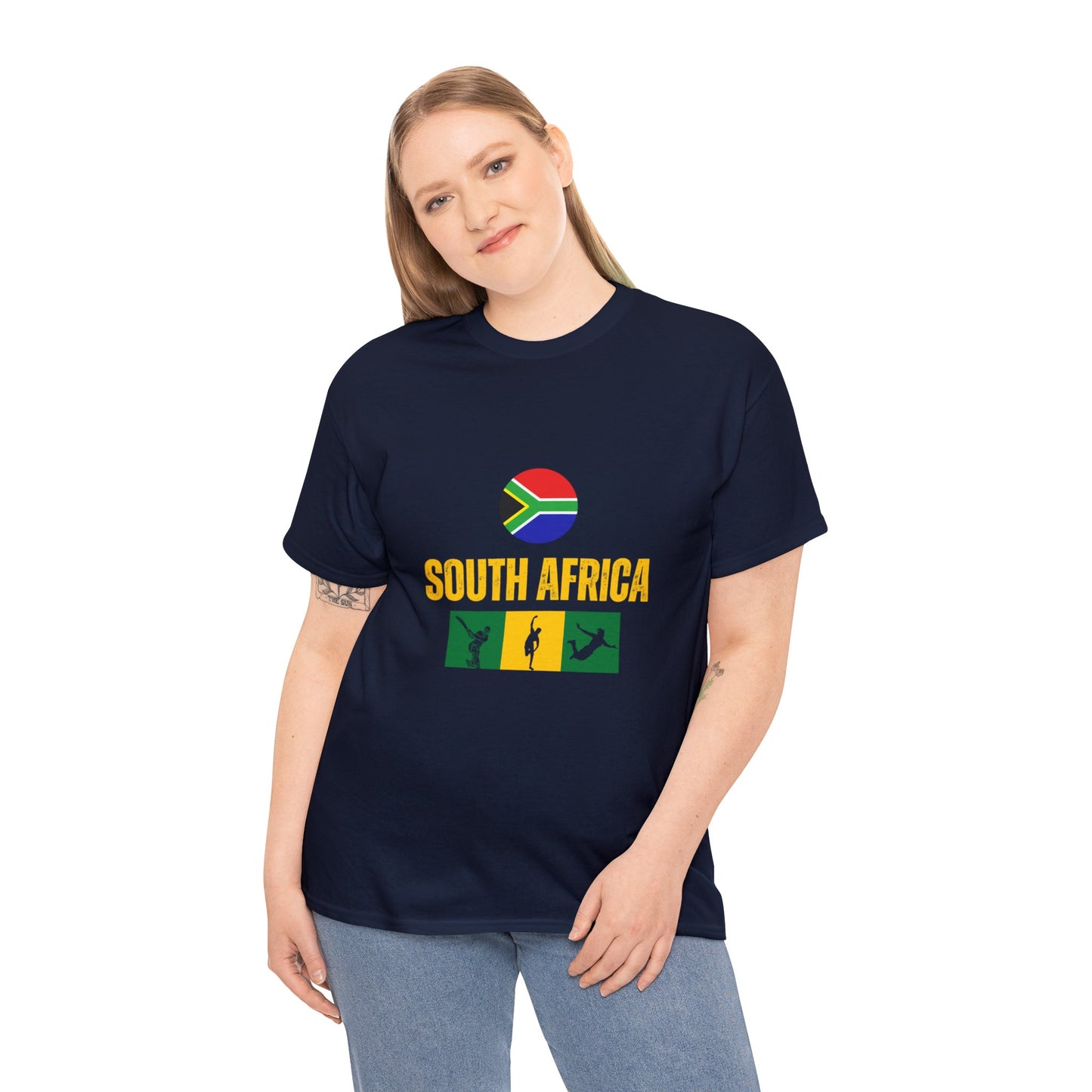 South Africa's World Cup 2024 Edition T-shirt - Unisex Heavy Cotton Tee