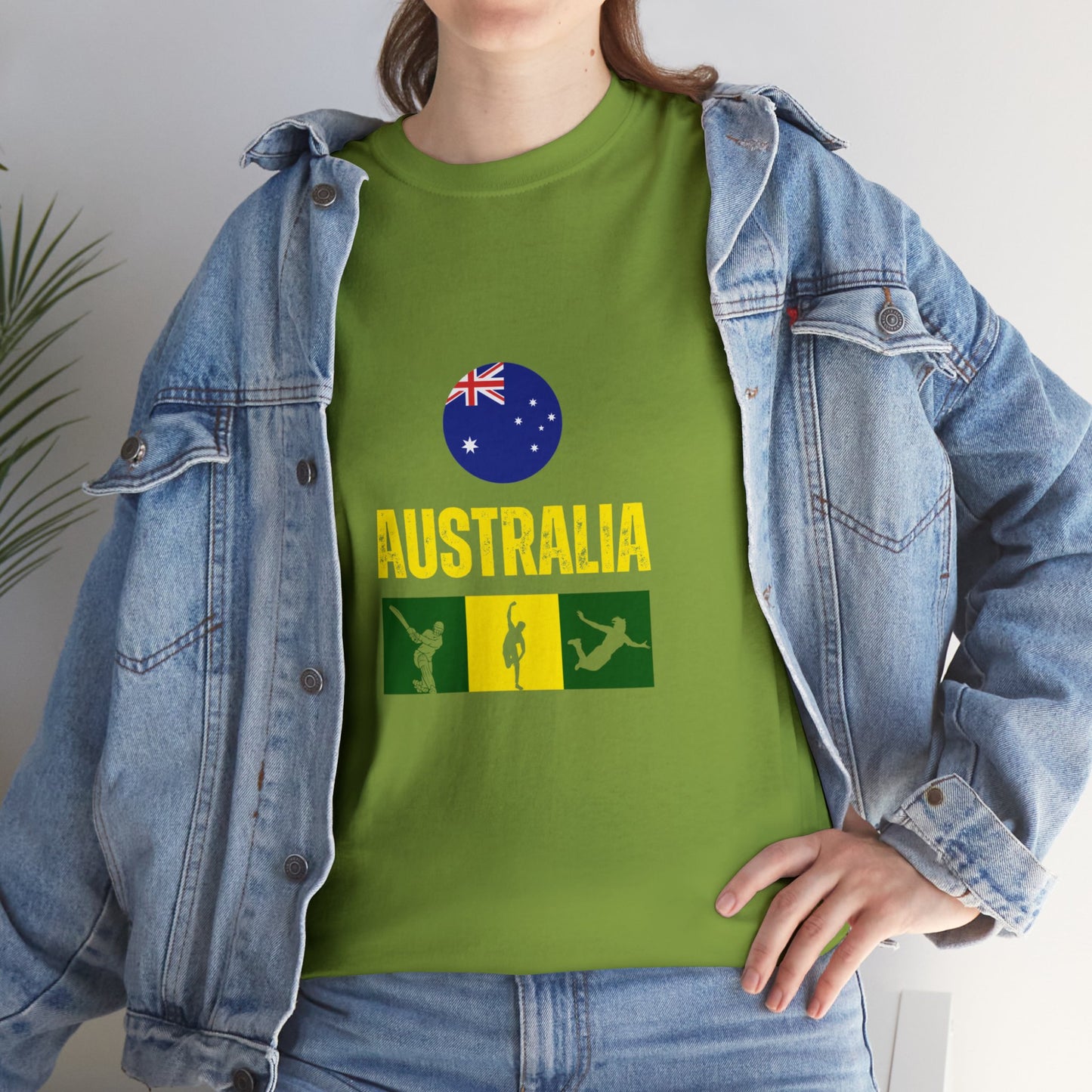 Australia's World Cup 2024 Edition T-shirt - Unisex Heavy Cotton Tee