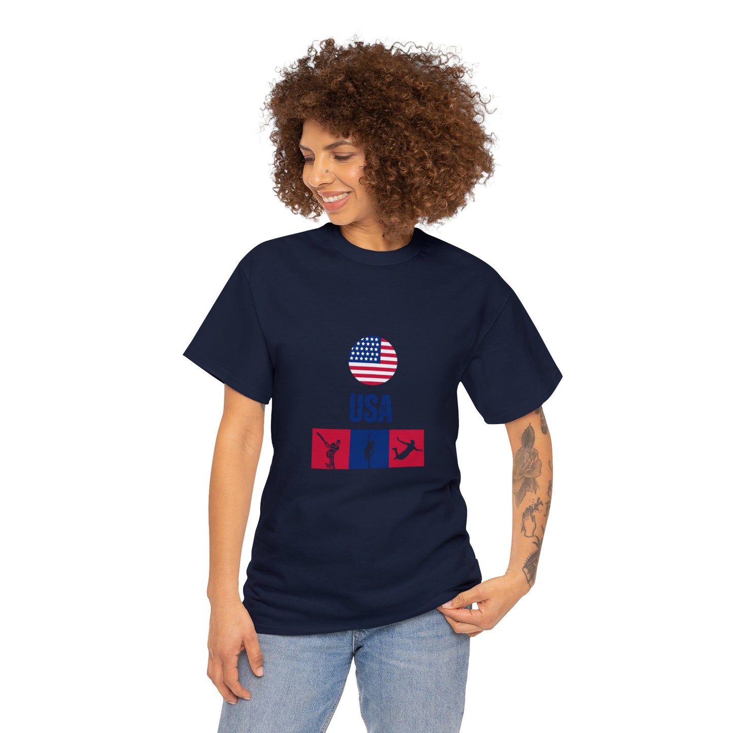 USA's World Cup 2024 Edition T-shirt - Unisex Heavy Cotton Tee