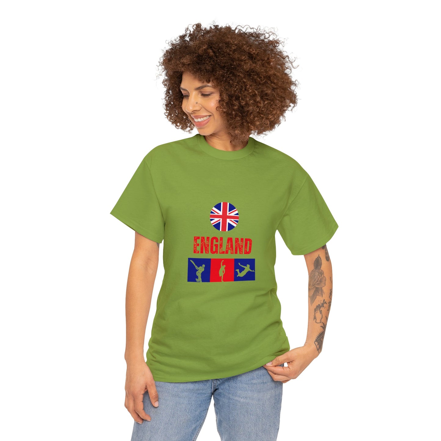 England's World Cup 2024 Edition T-shirt - Unisex Heavy Cotton Tee