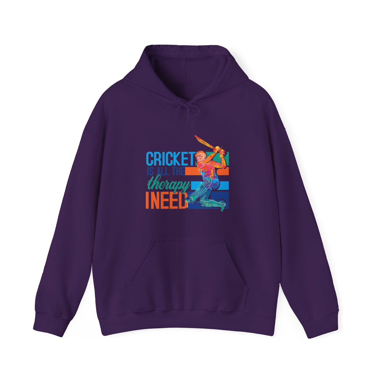 Cricket is All The Therapy I Need - Cricket Hoodie