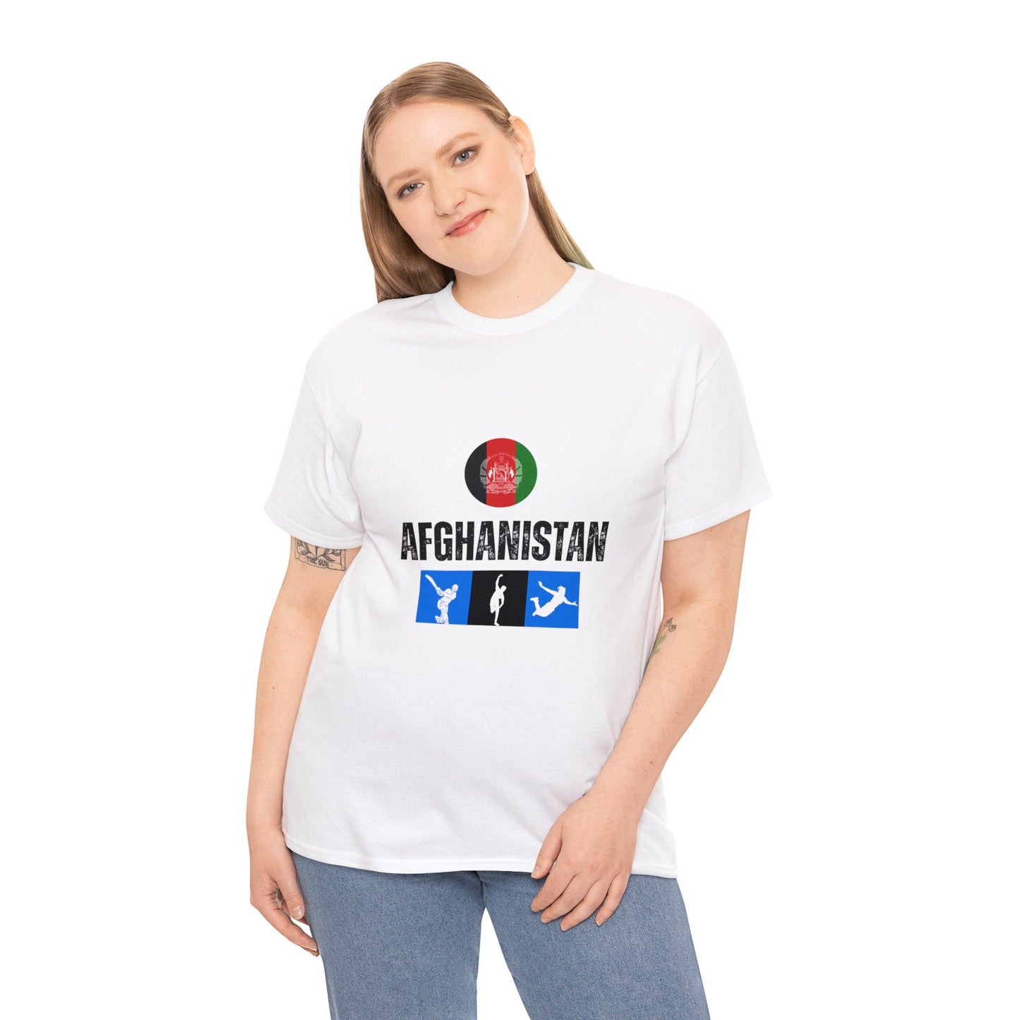 Afghanistan's World Cup 2024 Edition T-shirt - Unisex Heavy Cotton Tee