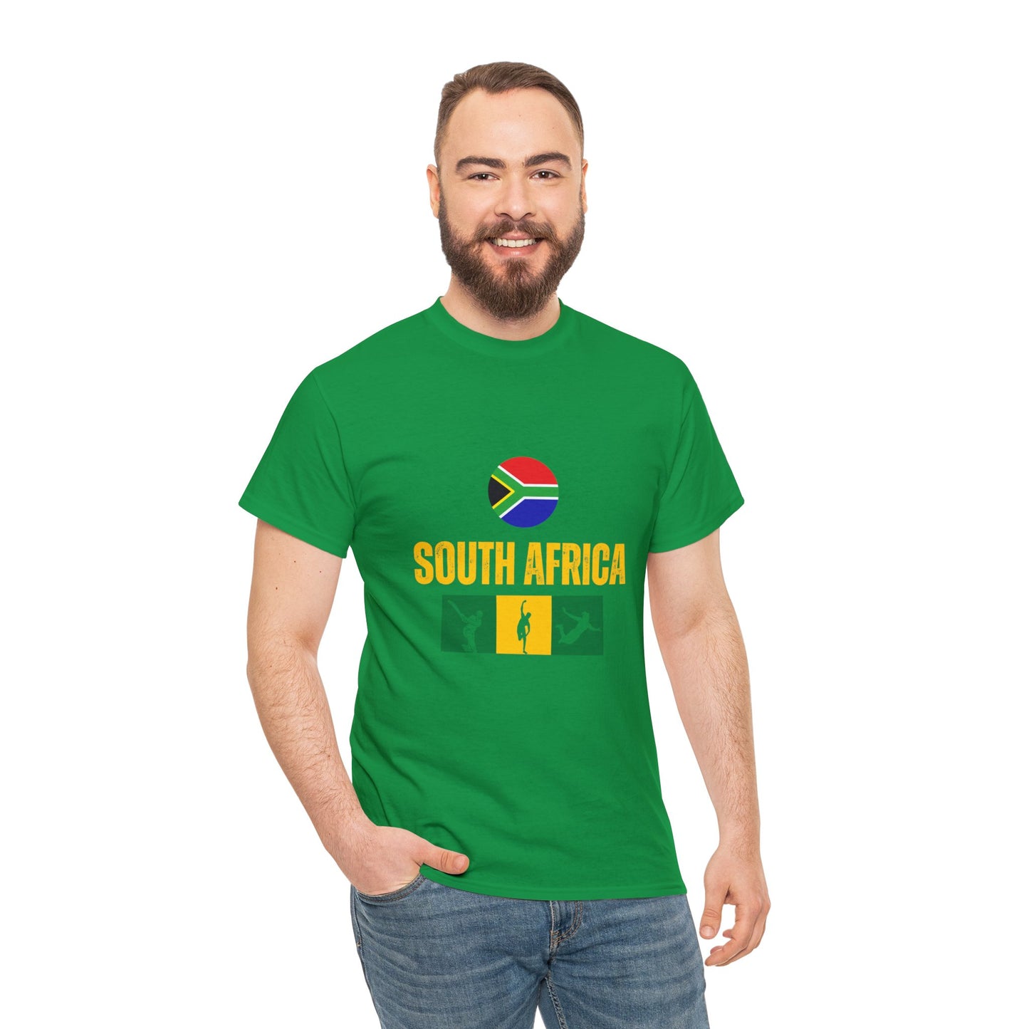 South Africa's World Cup 2024 Edition T-shirt - Unisex Heavy Cotton Tee