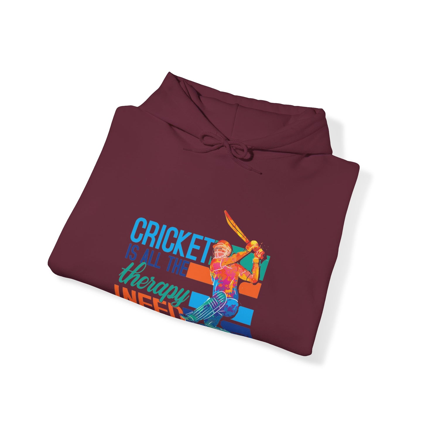 Cricket is All The Therapy I Need - Cricket Hoodie