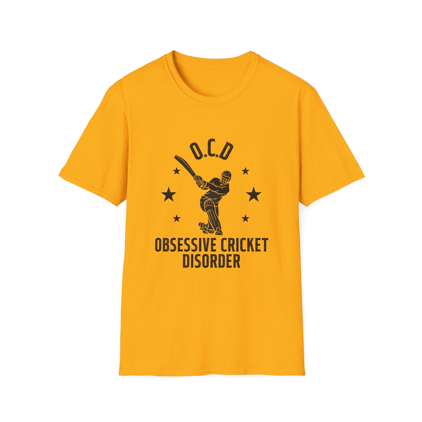 OCD Obsessive Cricket Disorder | Cricket T-shirt