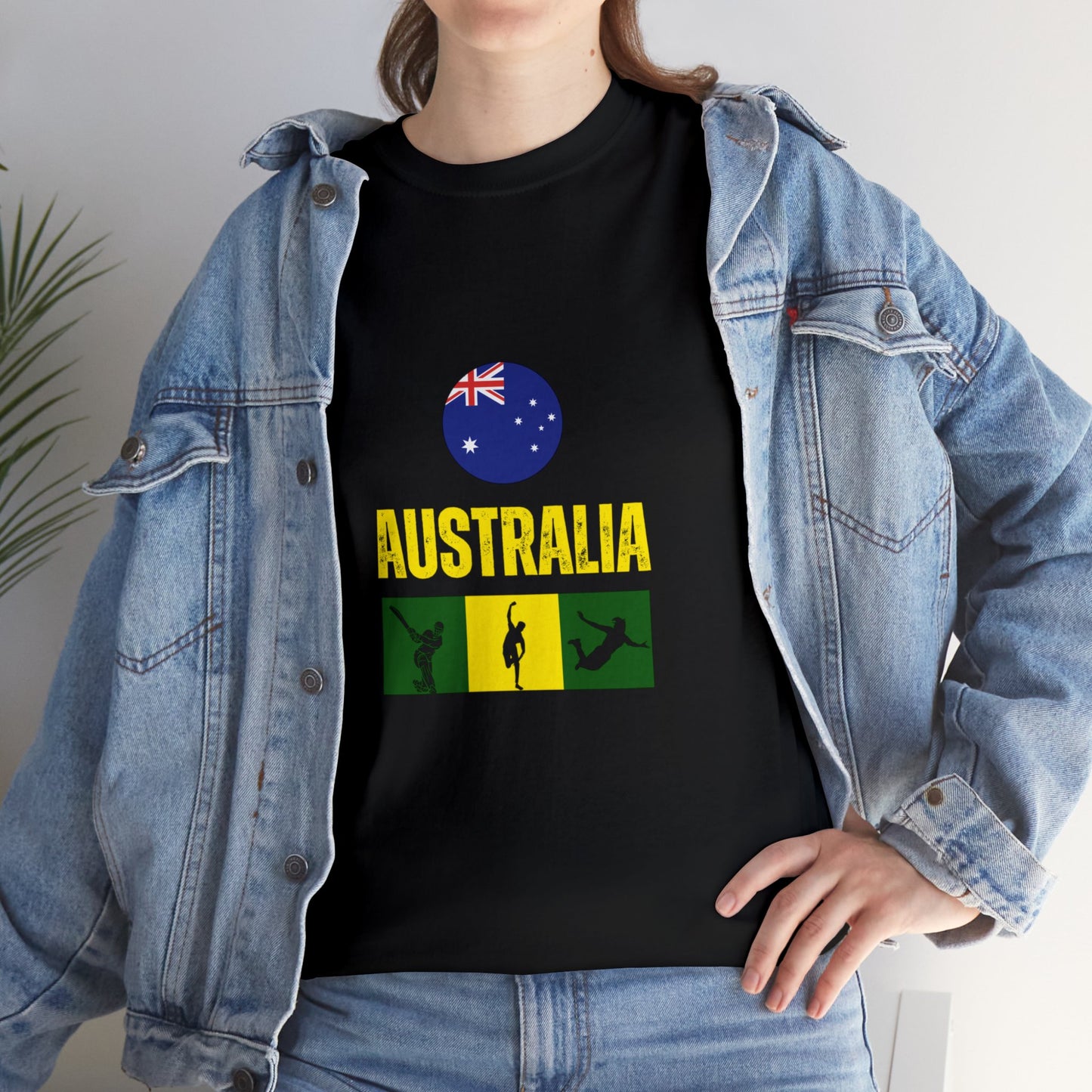 Australia's World Cup 2024 Edition T-shirt - Unisex Heavy Cotton Tee