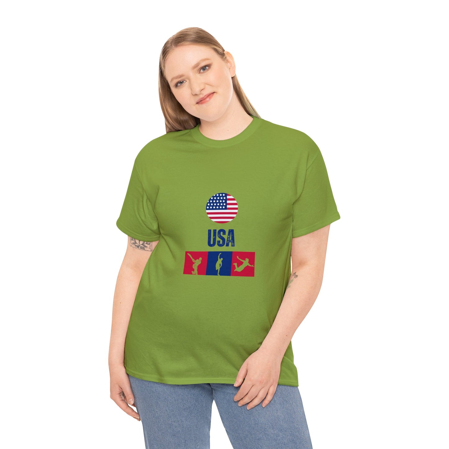 USA's World Cup 2024 Edition T-shirt - Unisex Heavy Cotton Tee