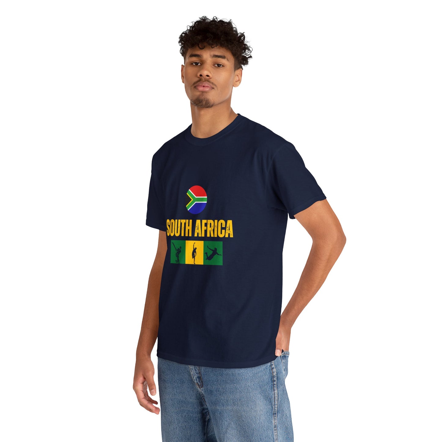 South Africa's World Cup 2024 Edition T-shirt - Unisex Heavy Cotton Tee