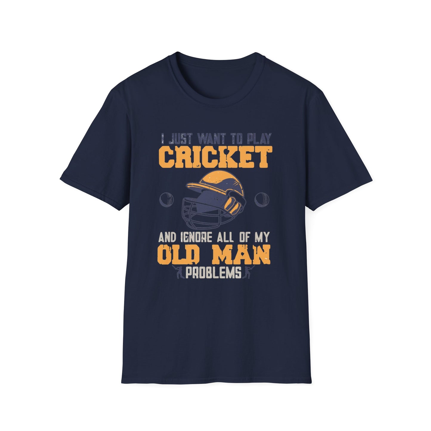 I Just Want To Play Cricket | Cricket T-shirt