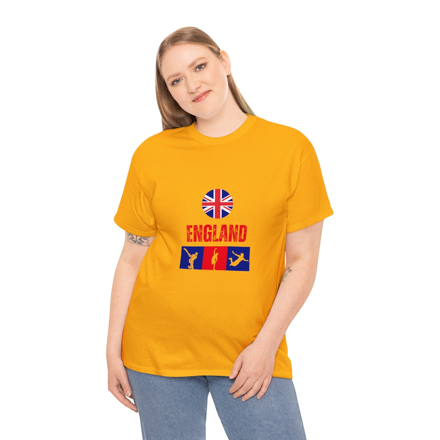 England's World Cup 2024 Edition T-shirt - Unisex Heavy Cotton Tee