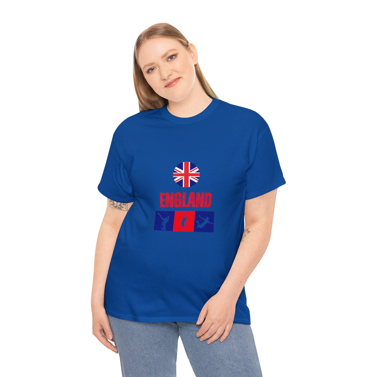 England's World Cup 2024 Edition T-shirt - Unisex Heavy Cotton Tee