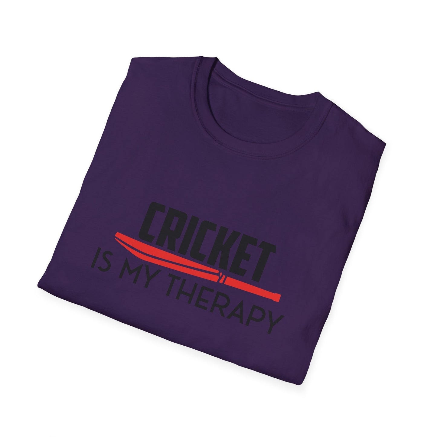 Cricket is My Therapy | Cricket T-shirt