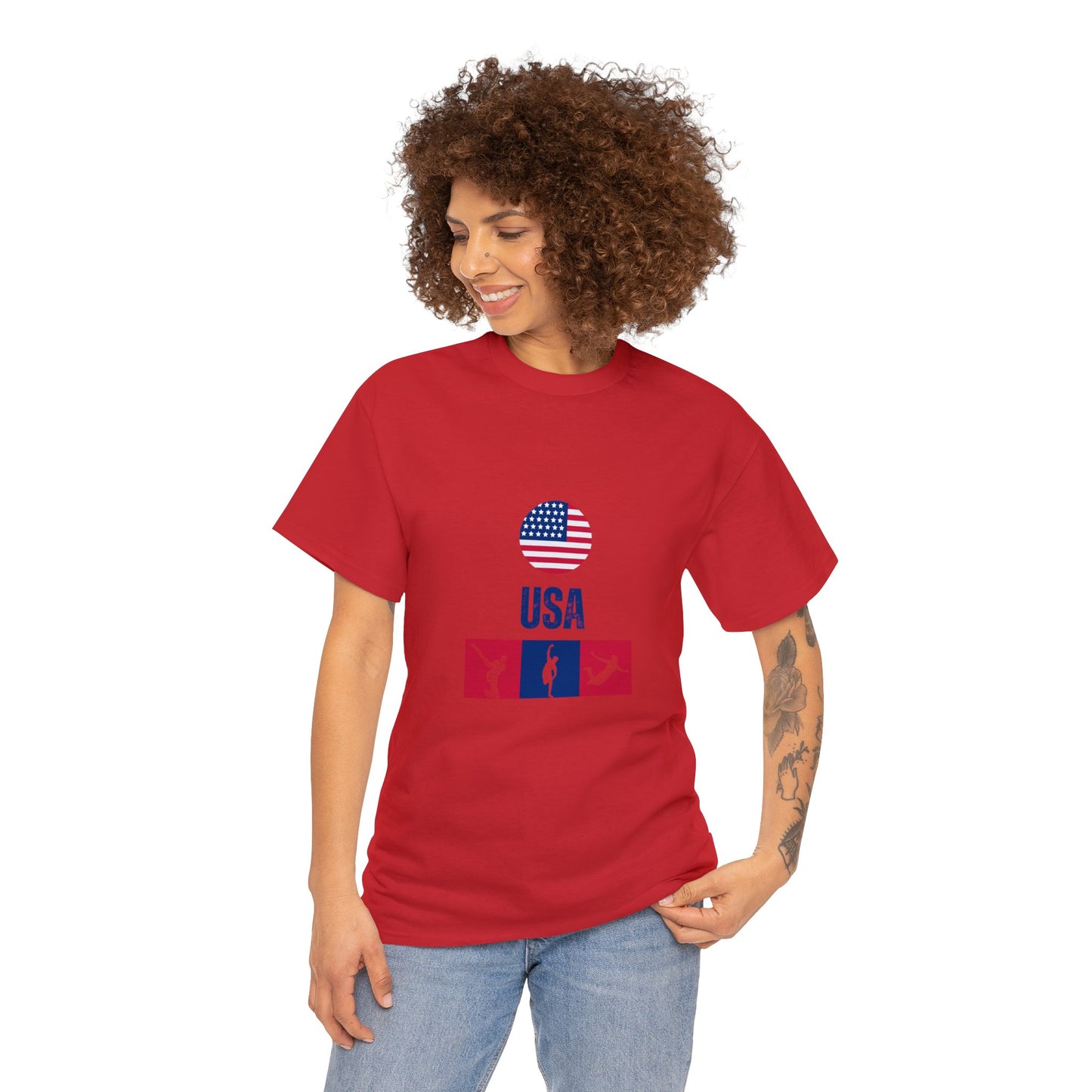 USA's World Cup 2024 Edition T-shirt - Unisex Heavy Cotton Tee