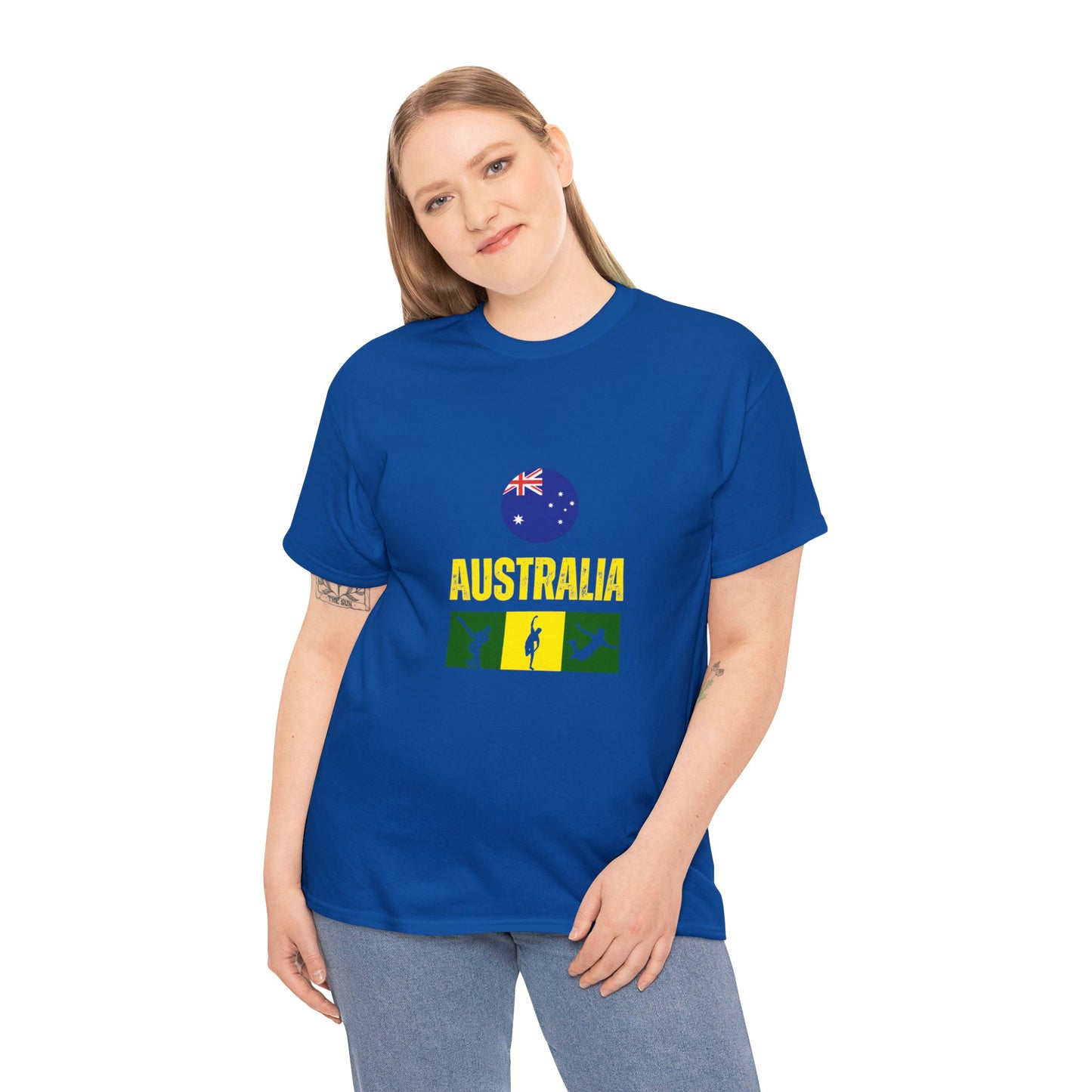 Australia's World Cup 2024 Edition T-shirt - Unisex Heavy Cotton Tee