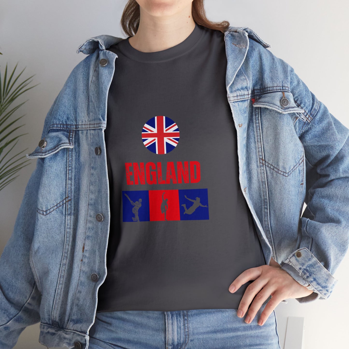 England's World Cup 2024 Edition T-shirt - Unisex Heavy Cotton Tee