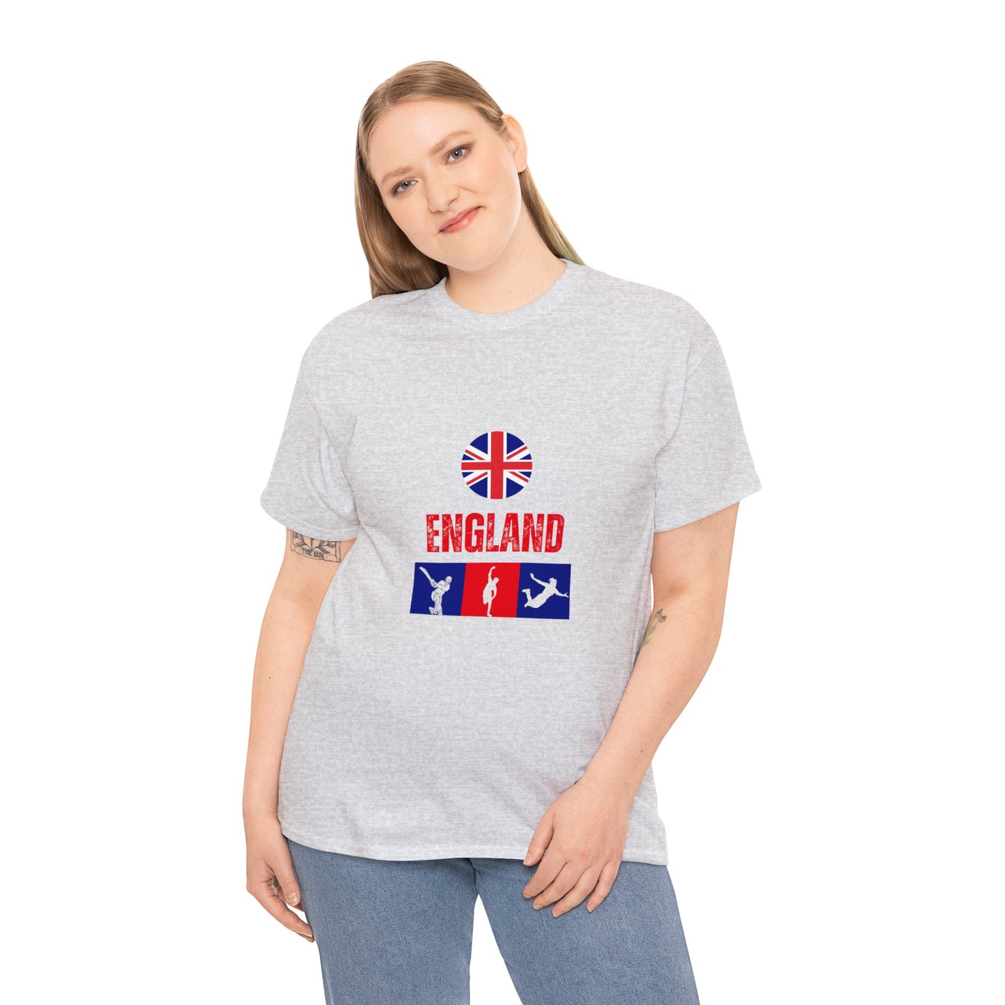 England's World Cup 2024 Edition T-shirt - Unisex Heavy Cotton Tee