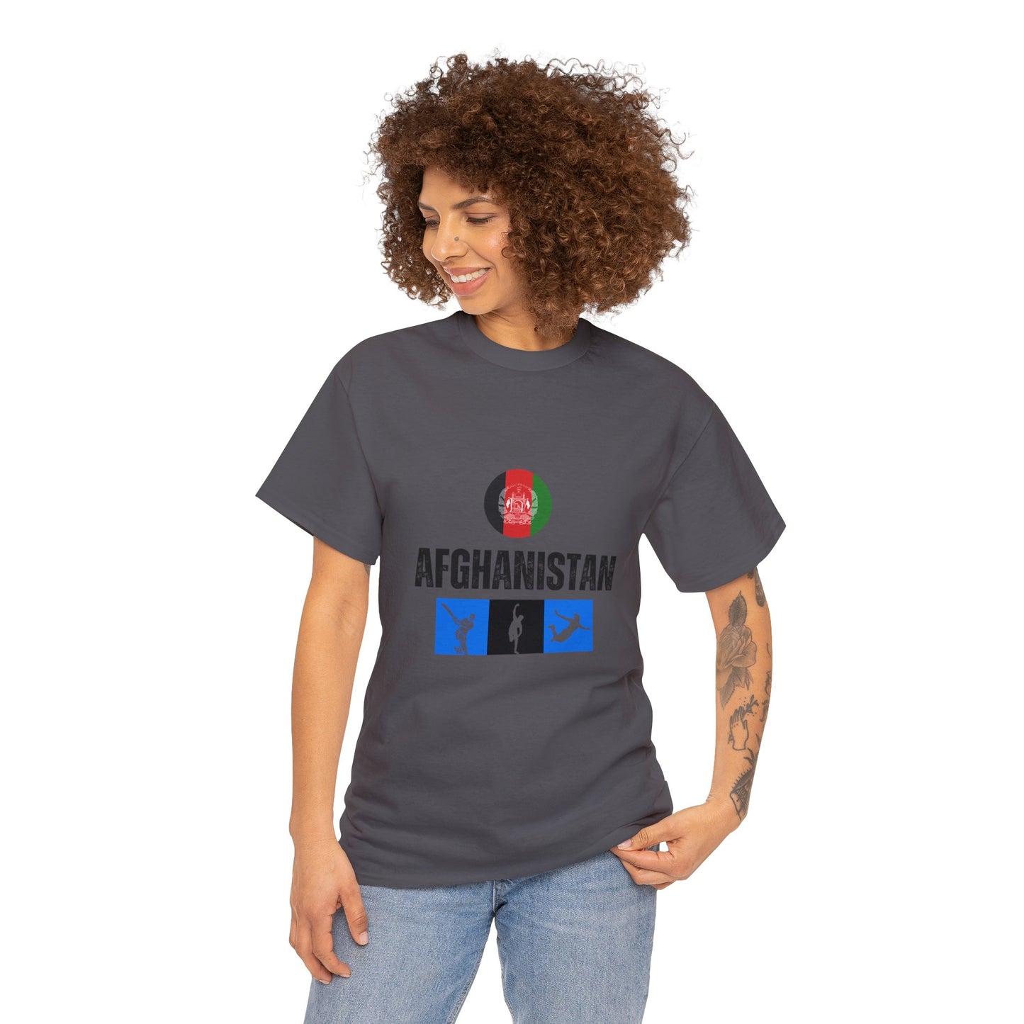 Afghanistan's World Cup 2024 Edition T-shirt - Unisex Heavy Cotton Tee