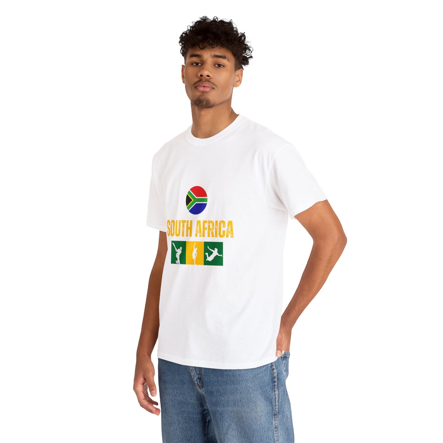 South Africa's World Cup 2024 Edition T-shirt - Unisex Heavy Cotton Tee