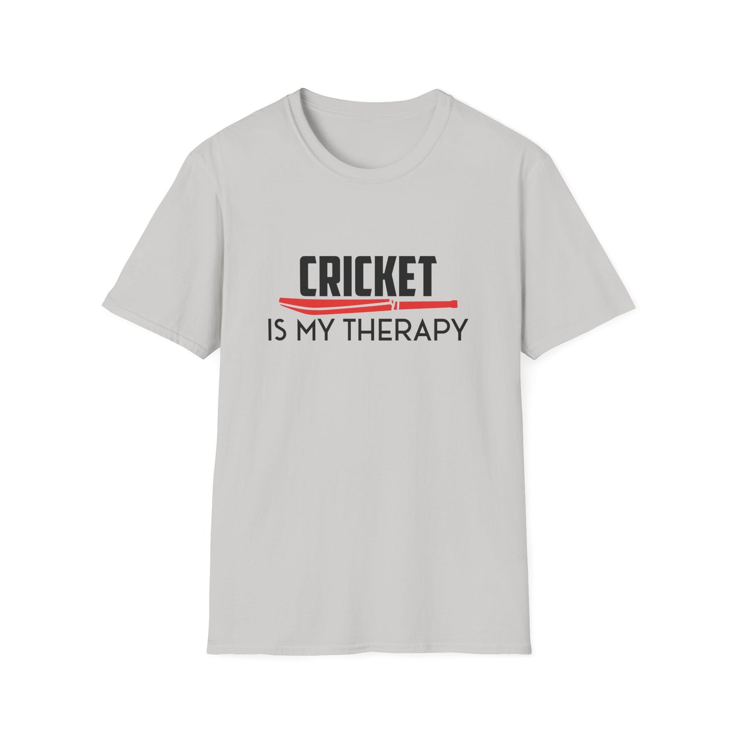 Cricket is My Therapy | Cricket T-shirt