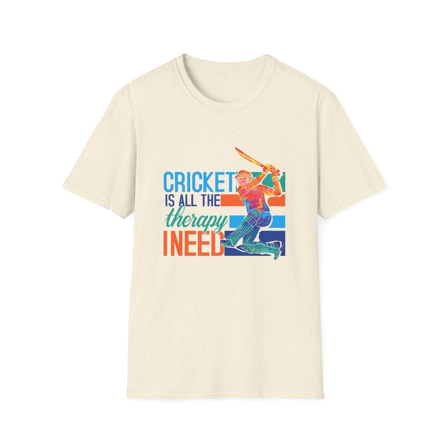 Cricket is All The Therapy I Need | Cricket T-shirt