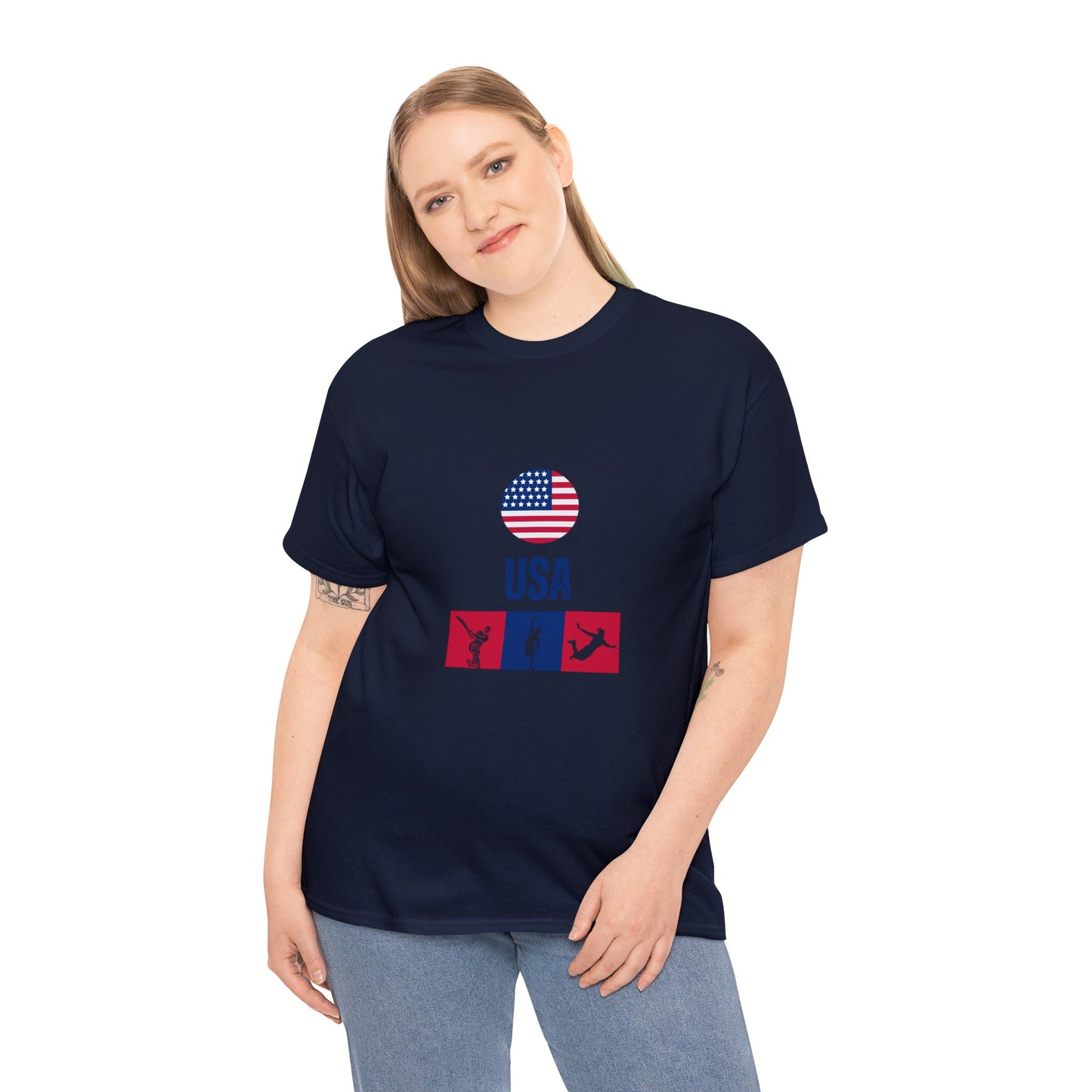 USA's World Cup 2024 Edition T-shirt - Unisex Heavy Cotton Tee