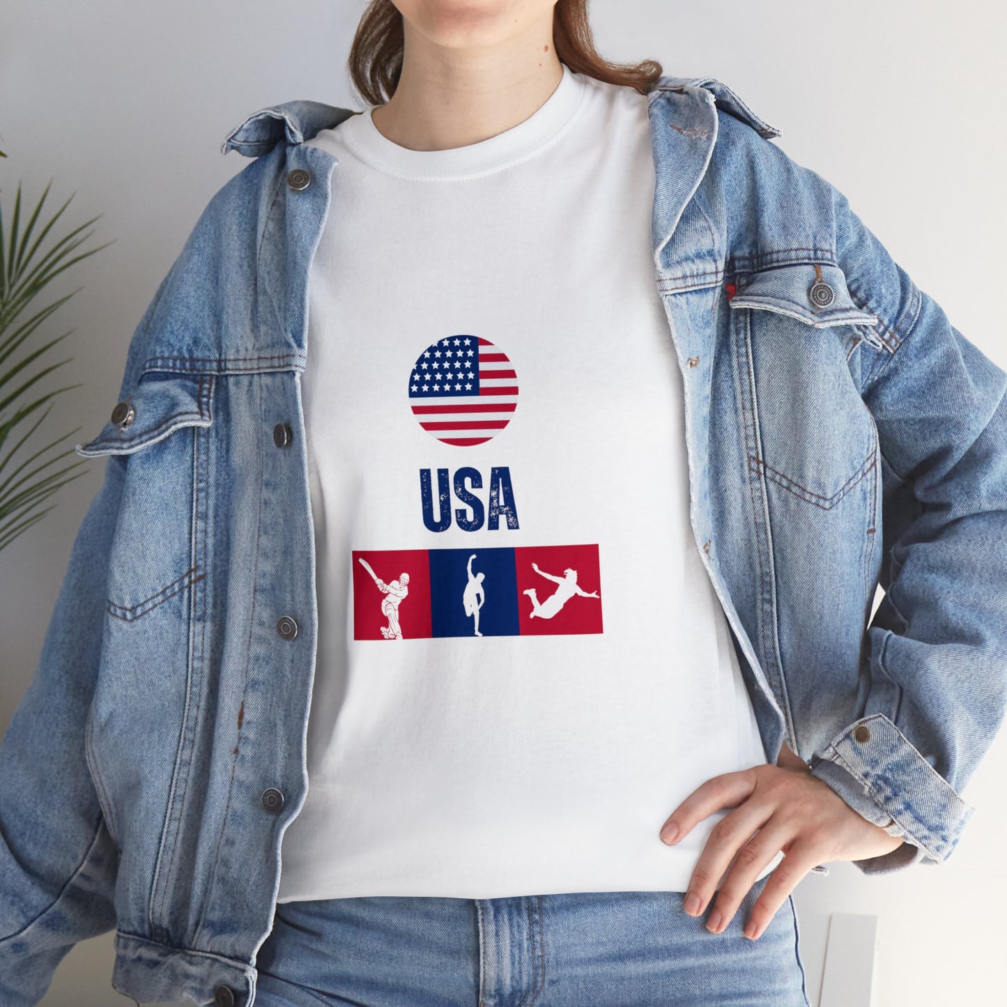 USA's World Cup 2024 Edition T-shirt - Unisex Heavy Cotton Tee