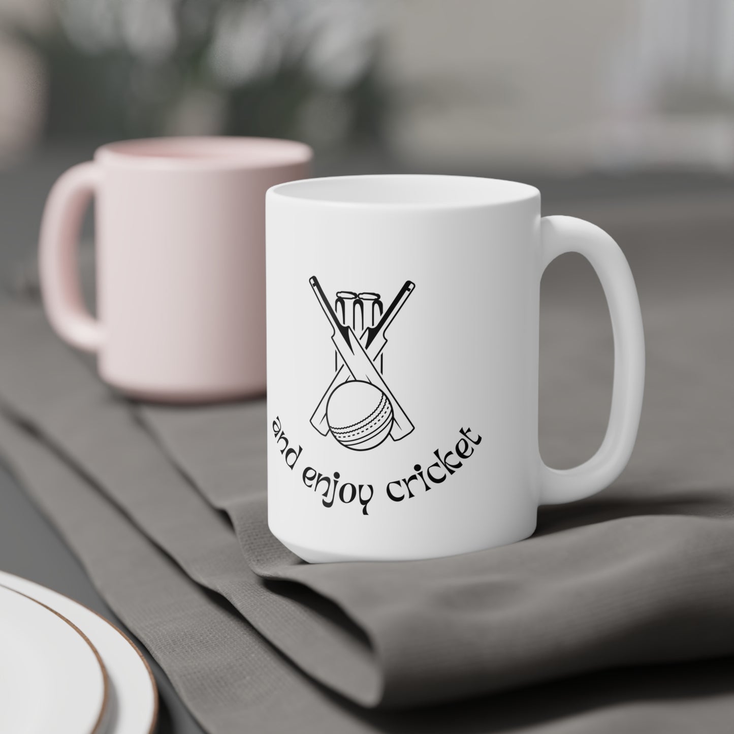 Keep Calm and Enjoy Cricket - Ceramic Mugs (11oz\15oz\20oz)