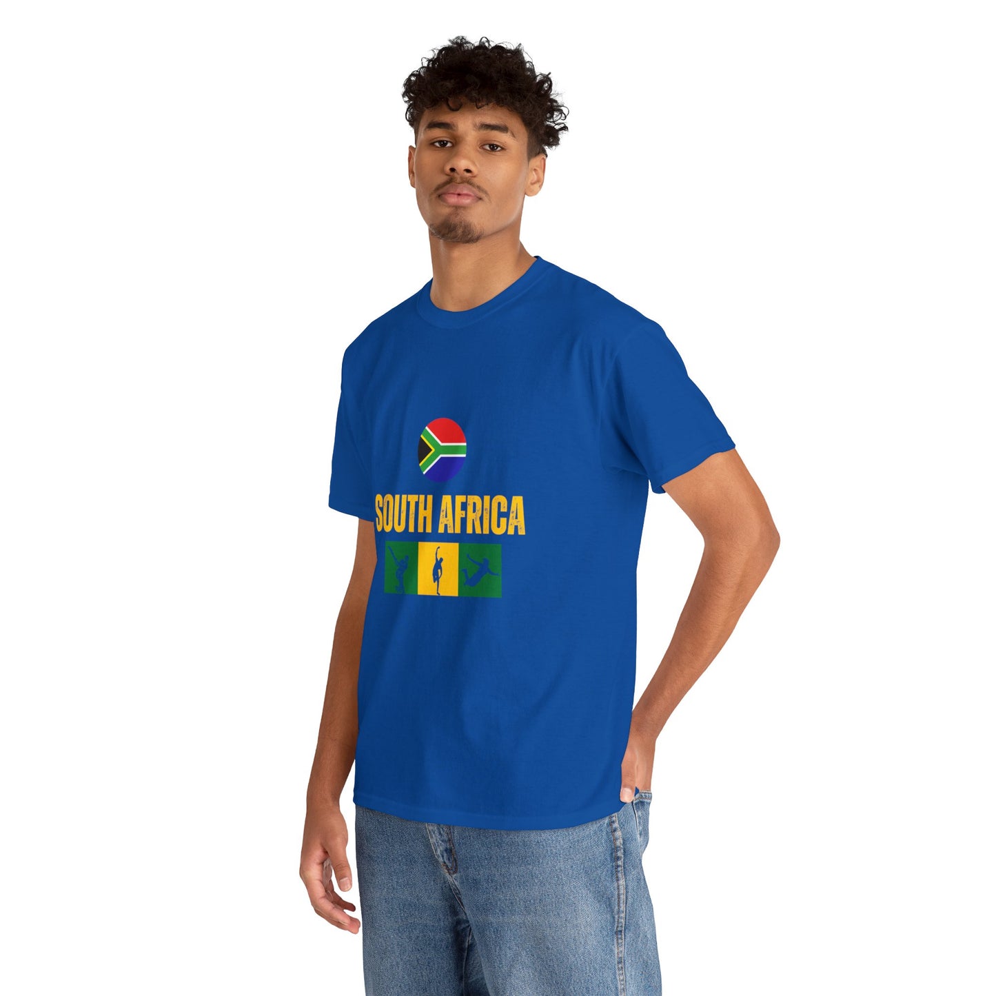 South Africa's World Cup 2024 Edition T-shirt - Unisex Heavy Cotton Tee