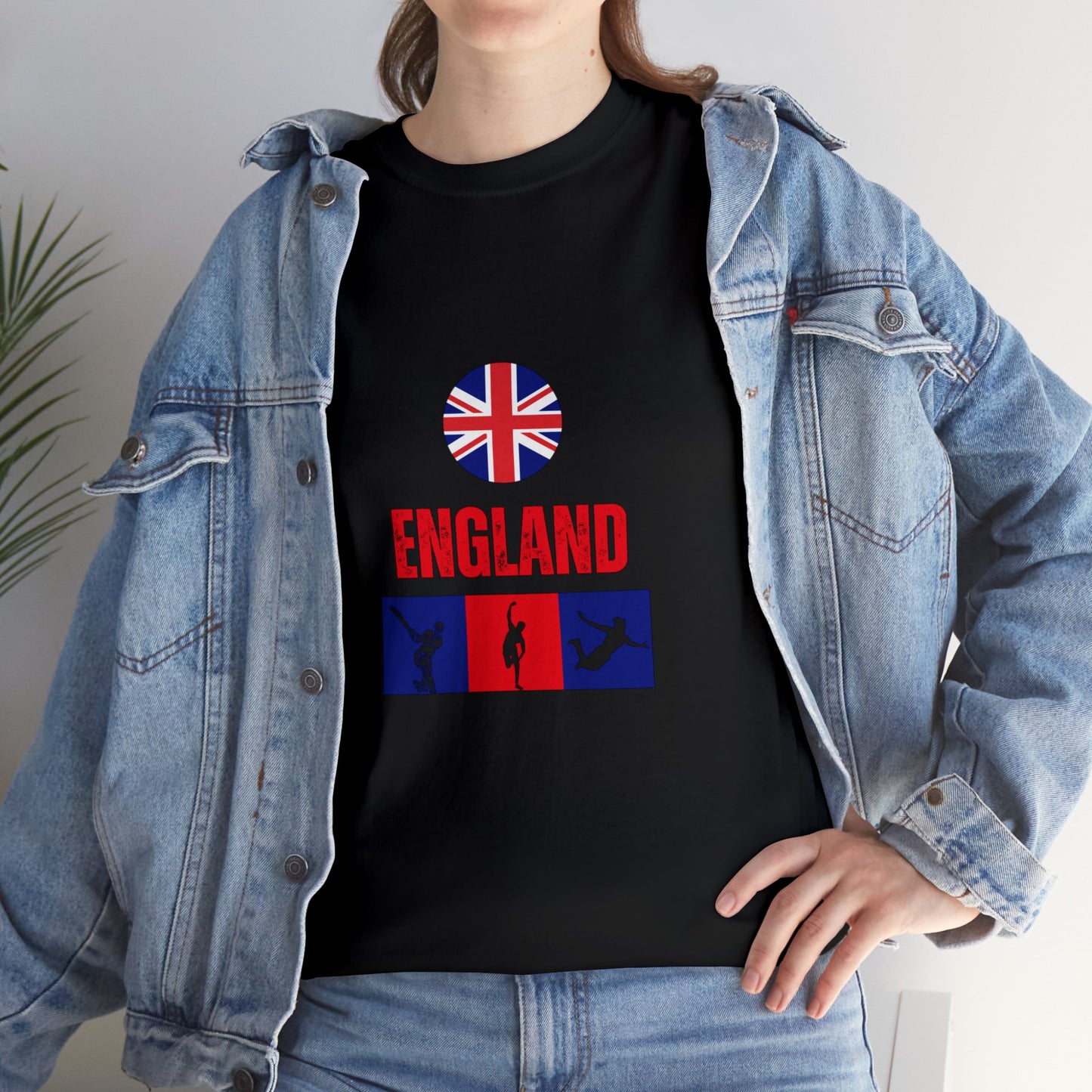 England's World Cup 2024 Edition T-shirt - Unisex Heavy Cotton Tee