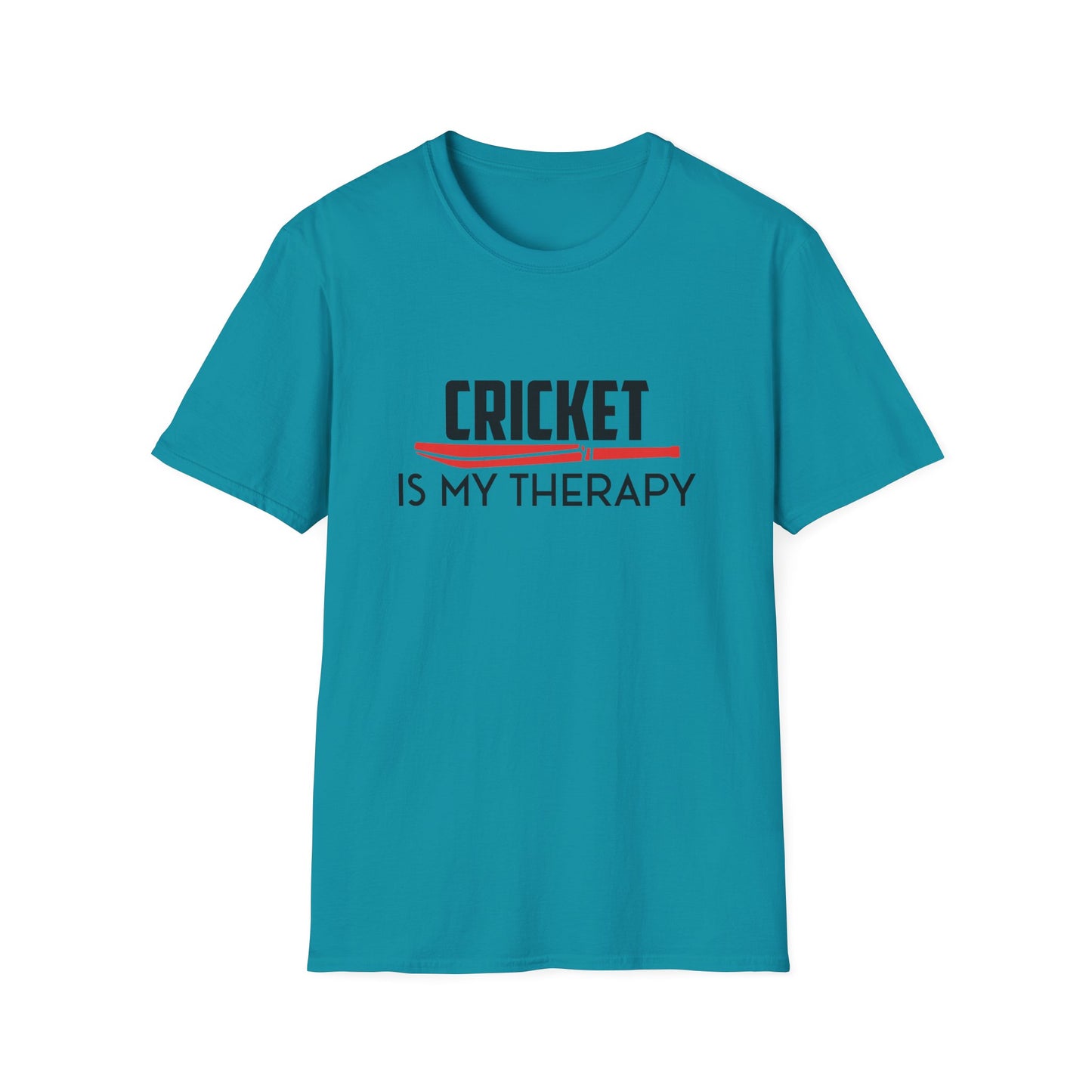 Cricket is My Therapy | Cricket T-shirt