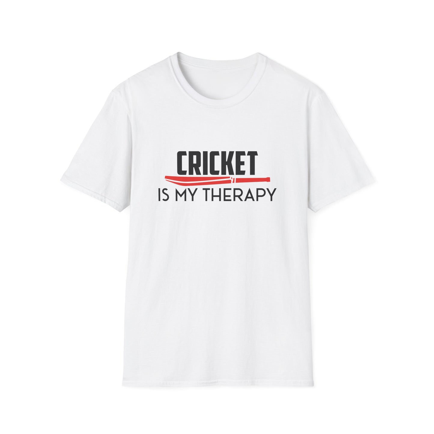 Cricket is My Therapy | Cricket T-shirt