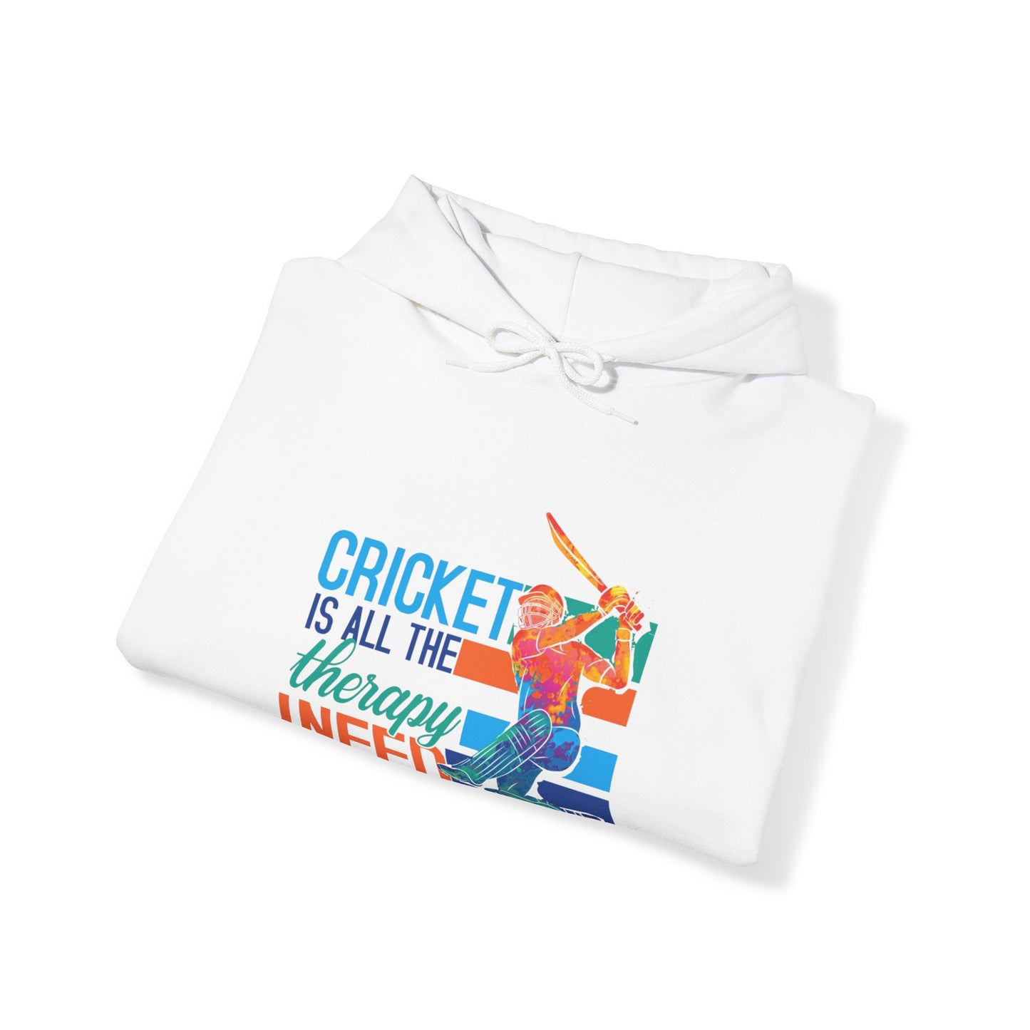 Cricket is All The Therapy I Need - Cricket Hoodie