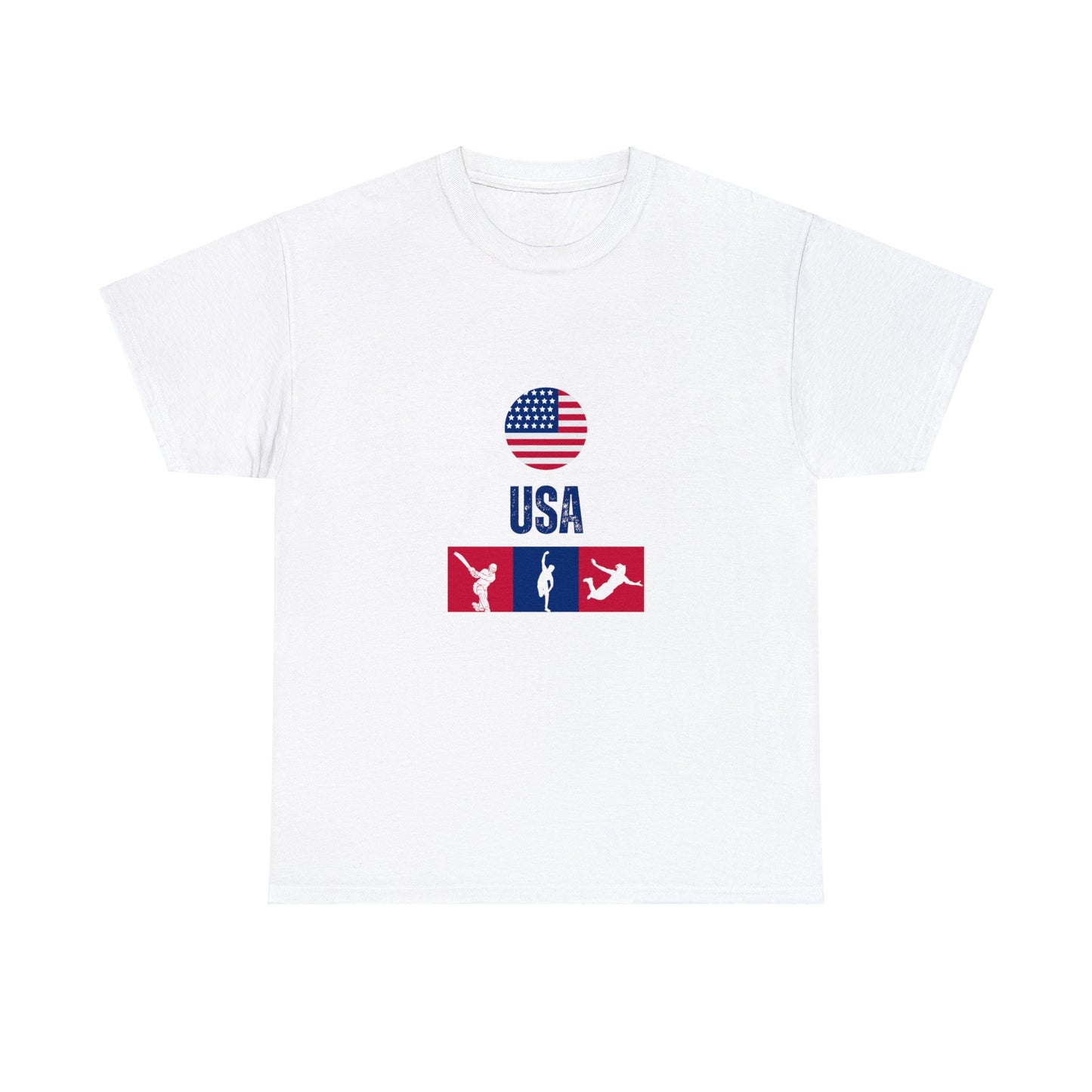 USA's World Cup 2024 Edition T-shirt - Unisex Heavy Cotton Tee