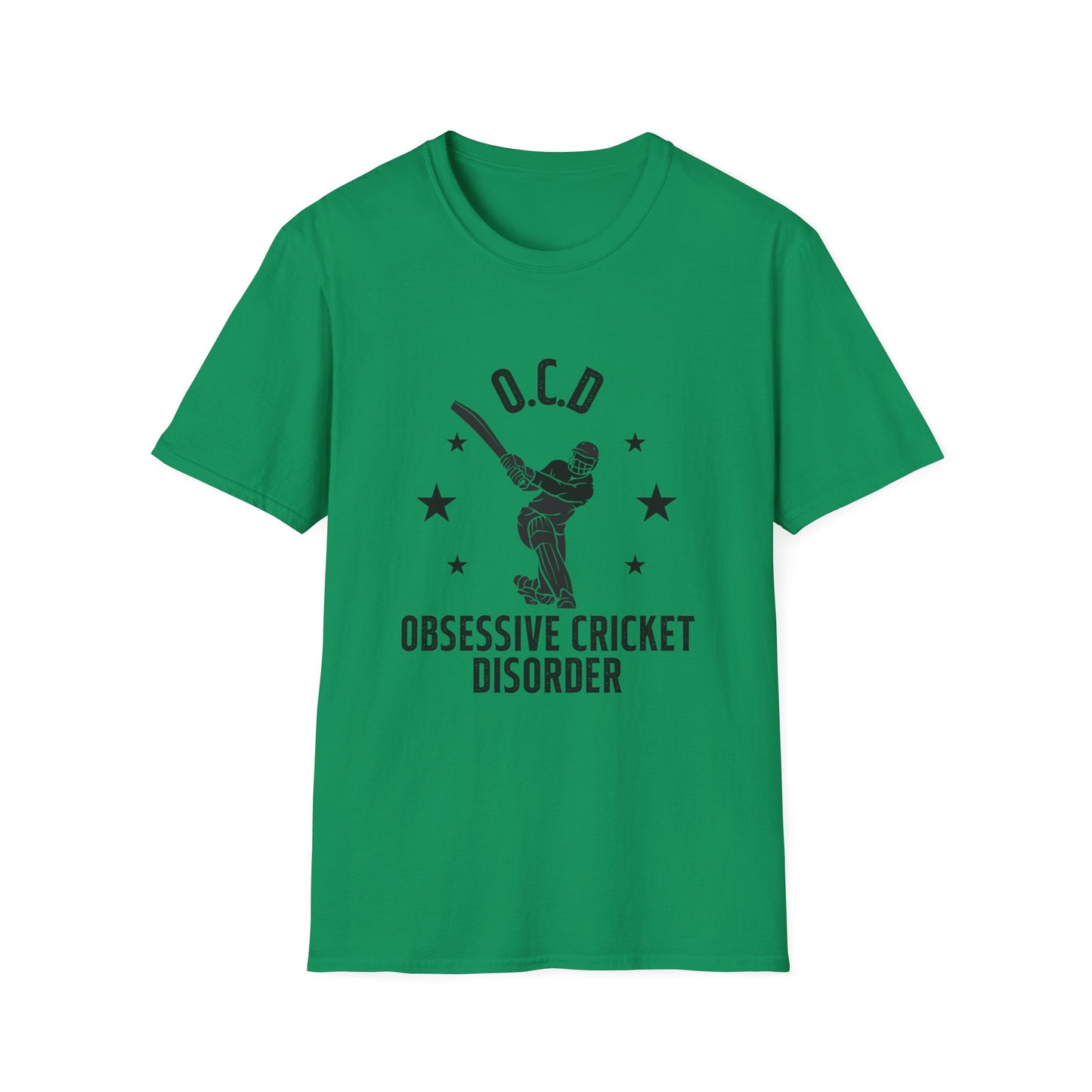 OCD Obsessive Cricket Disorder | Cricket T-shirt