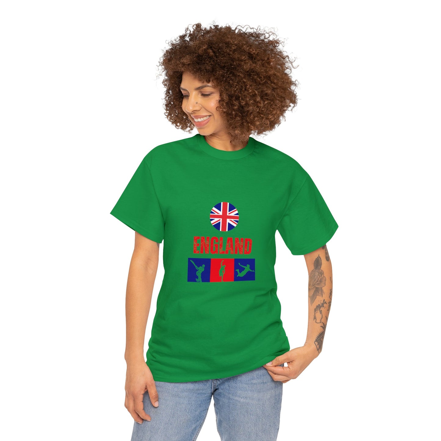 England's World Cup 2024 Edition T-shirt - Unisex Heavy Cotton Tee