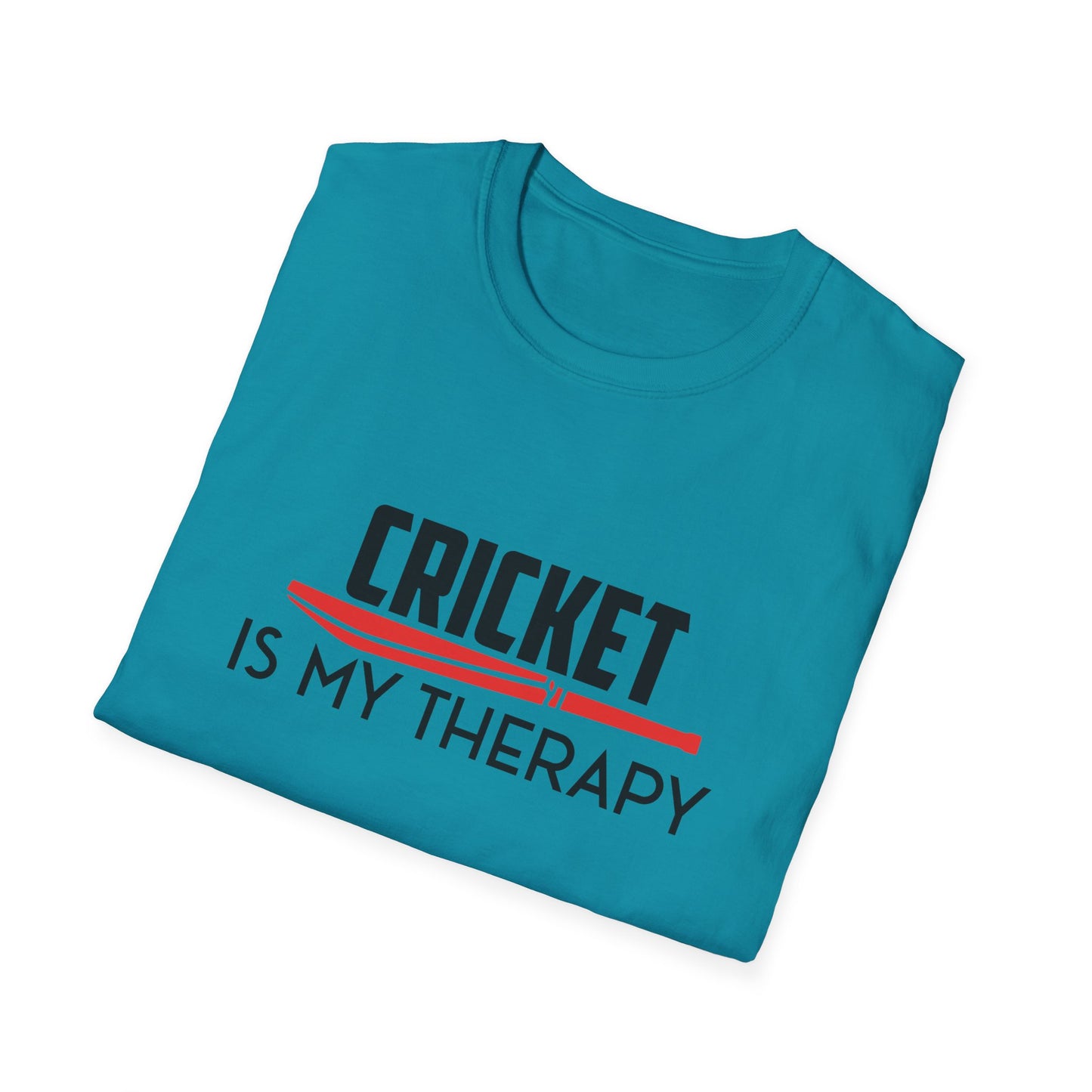 Cricket is My Therapy | Cricket T-shirt