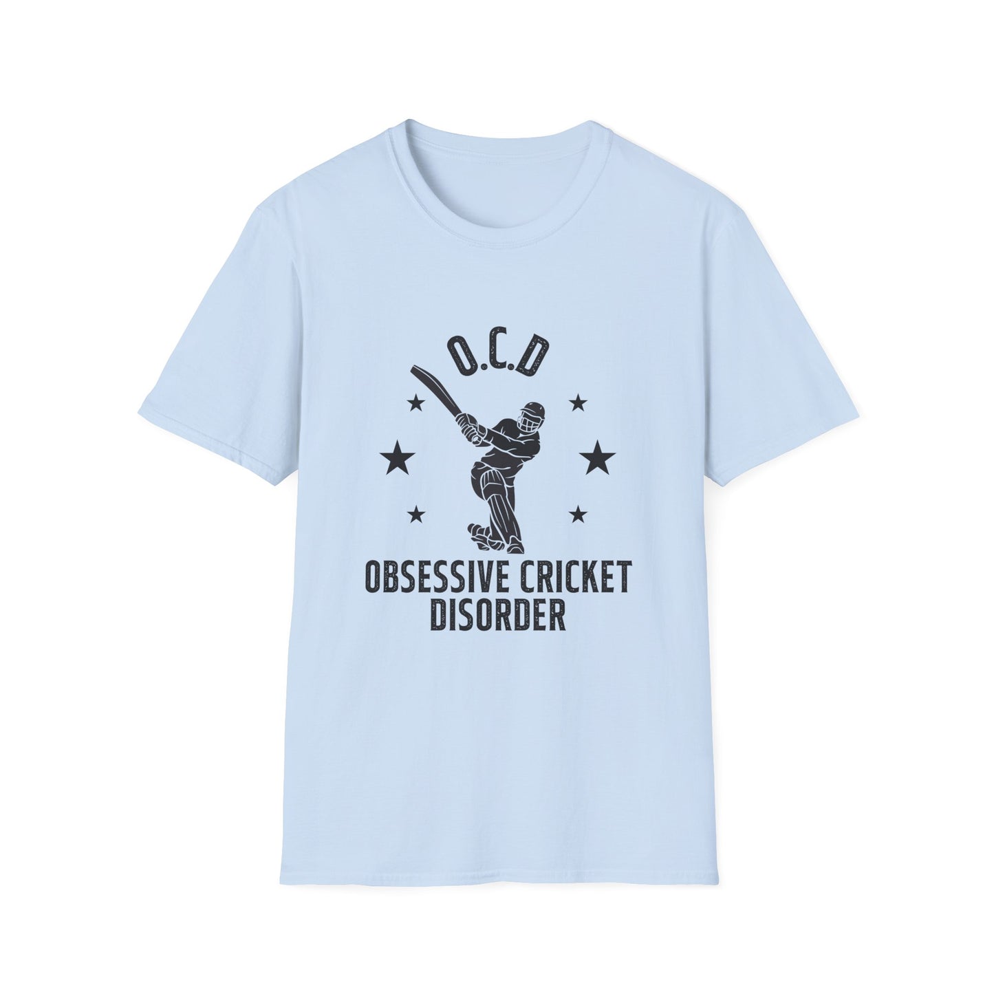 OCD Obsessive Cricket Disorder | Cricket T-shirt